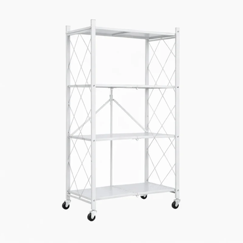 Estante Plegable Blanco 4 Niveles