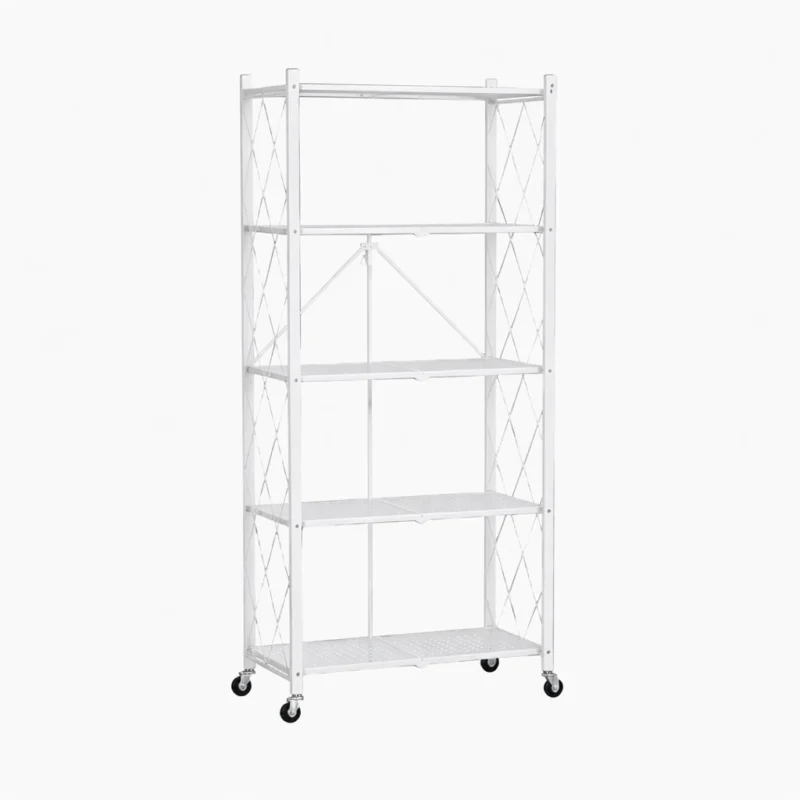 Estante Plegable Blanco 5 Niveles