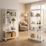 Estante Plegable 5 Niveles Blanco