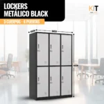 Lockers Metálicos Black - Imagen 6