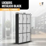 Lockers Metálicos Black - Imagen 7