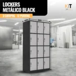 Lockers Metálicos Black - Imagen 8